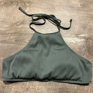 Green Bikini Top Size Small